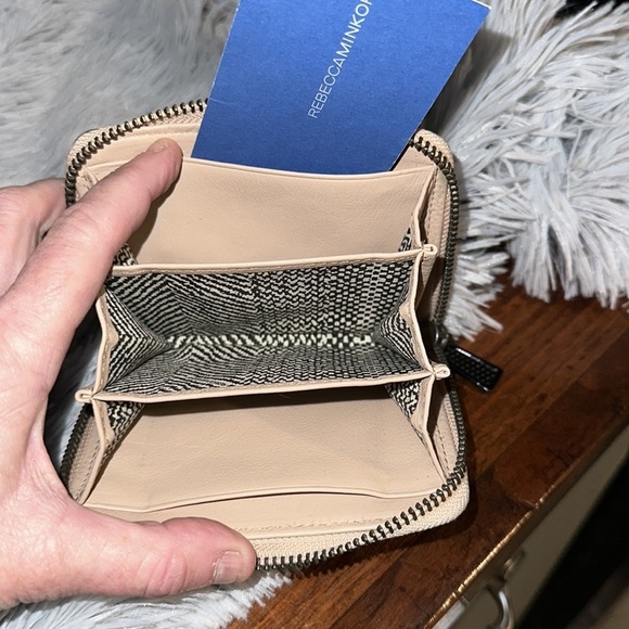 Rebecca Minkoff starry night saddle purse and Rebecca Minkoff quilted wallet. - Picture 8 of 11